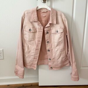 Merona Light Pink Jean Jacket
